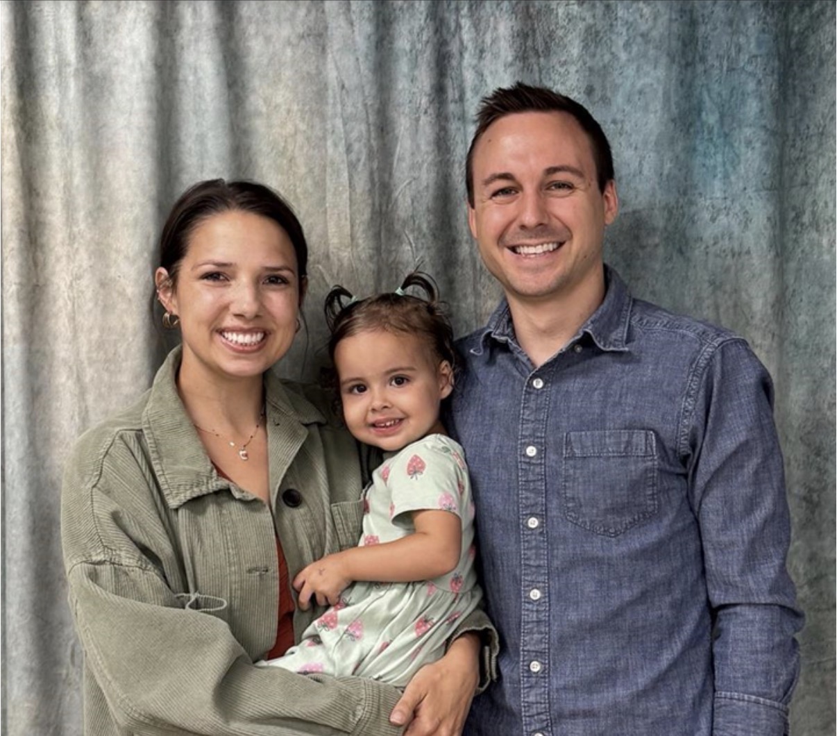 Alex Clark with his family